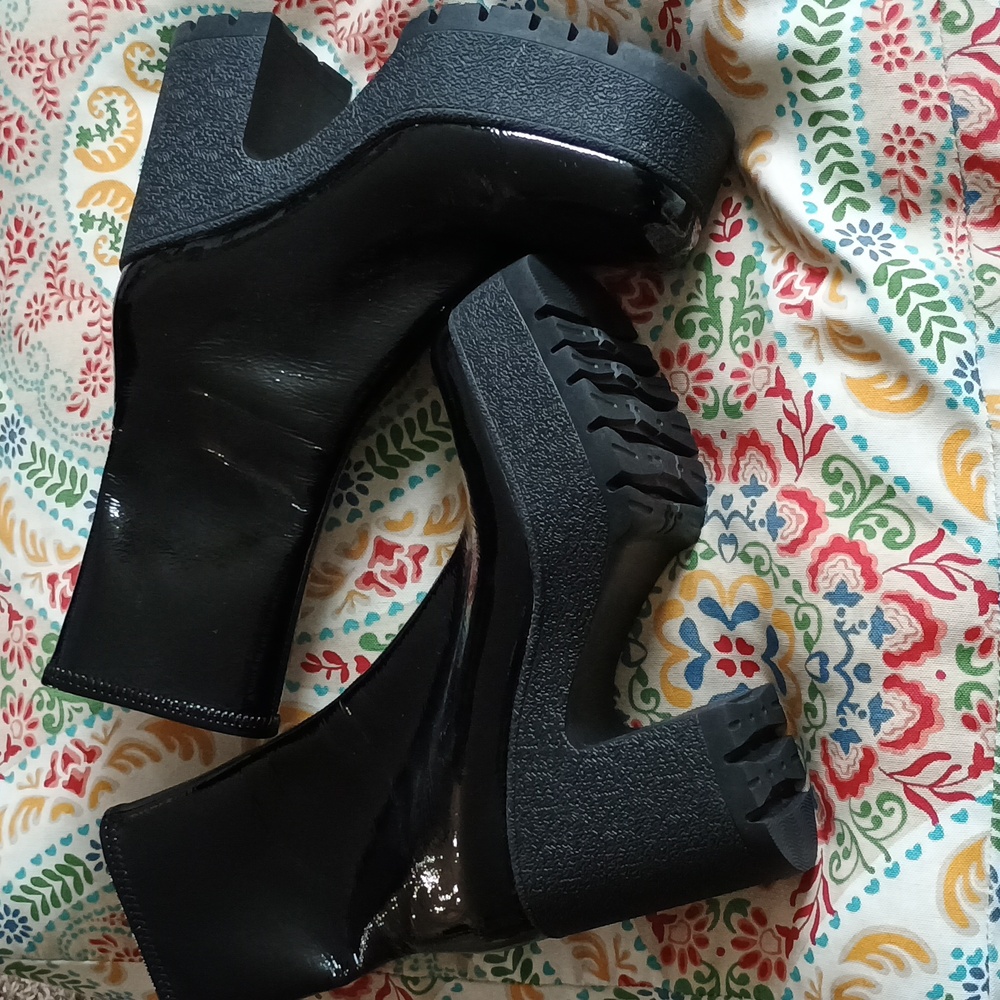 Jeffrey Campbell Platform Ankle Boots